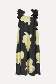 Stine Goya UK Floral Long Dress Dress Yellow Petunias