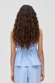 Stine Goya UK Floral Peplum Top Top Brunnera Blue