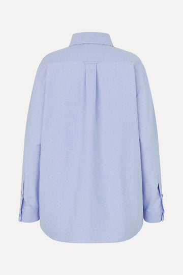 Stine Goya UK Floral Shirt Top Brunnera Blue