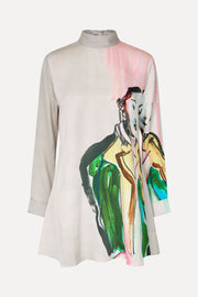 Stine Goya UK Flowy Ties Mini Dress Dress The Achiever
