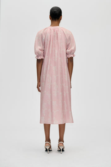 Stine Goya UK Front Placket Long Dress Dress Cherries On A Paisley