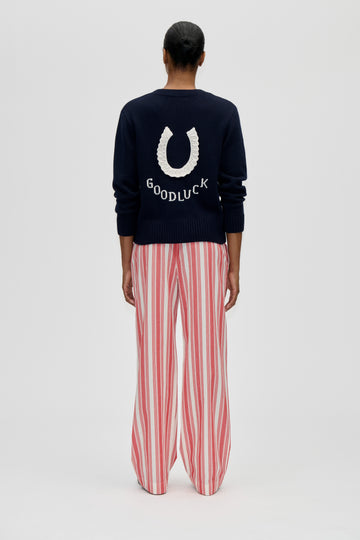 Stine Goya UK Gathered Boxer Pants Pants Scarlet Trot