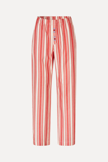 Stine Goya UK Gathered Boxer Pants Pants Scarlet Trot