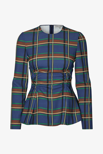 Stine Goya UK Gathered Peplum Top Top Crosschecks