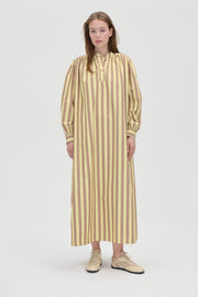 Stine Goya UK Gathered Shirt Gown Dress Equestrian Sun