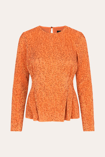 Stine Goya UK Glory Blouse Top 1200 Orange