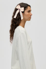 Stine Goya UK Hair Bow Clip Accessories Porcelain Cream