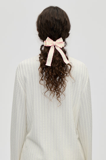 Stine Goya UK Hair Bow Clip Accessories Porcelain Cream