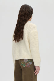 Stine Goya UK Handknit Sweater Knit Ephemeral Bloom