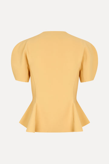 Stine Goya UK High-Neck Zip Top Top Sunlight