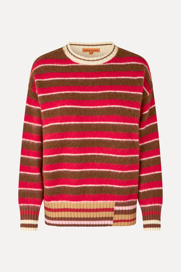 Stine Goya UK Hybrid Stripe Sweater Knit Hybrid Stripe