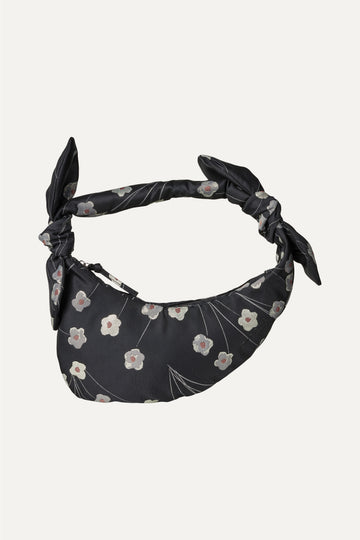 Stine Goya UK Jacquard Knotted Satchel Accessories Black