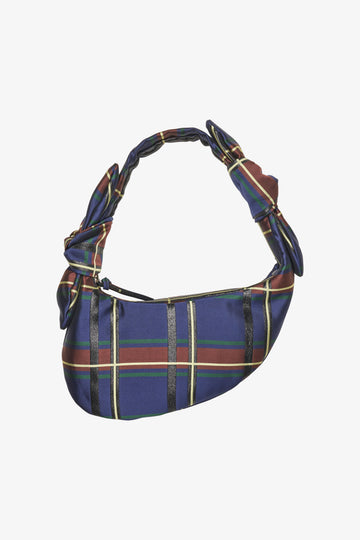 Stine Goya UK Jacquard Knotted Satchel Bags Crosschecks