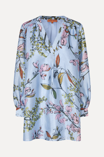 Stine Goya UK Kimono Mini Dress w/Tie Dress Spring Mimosa