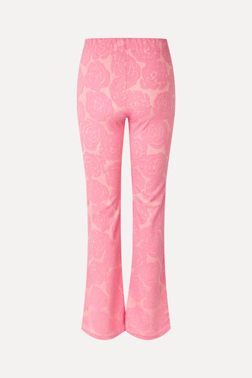 Stine Goya UK Long Flared Elasticated Pants Pants Rose Relief