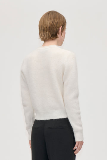 Stine Goya UK Long Sleeve Cardigan Knit Pointelle Heart