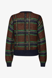 Stine Goya UK Long Sleeve Crewneck Knit Knit Crosschecks