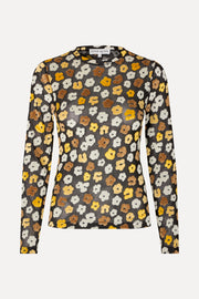 Stine Goya UK Long Sleeve Elasticated Top Top Petal Polka