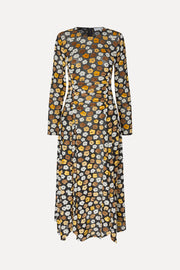 Stine Goya UK Long Sleeve Gathered Dress Dress Petal Polka