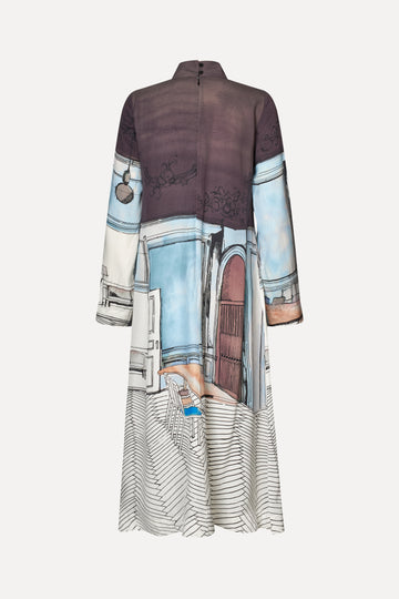 Stine Goya UK Long Sleeve Midi Dress Dress Fineline Showroom