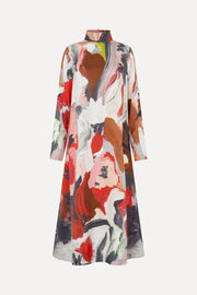 Stine Goya UK Long Sleeve Midi Dress Dress My Garden