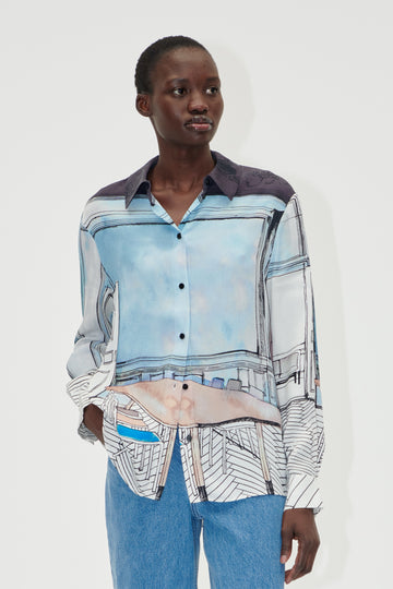 Stine Goya UK Long Sleeve Shirt Shirt Fineline Showroom