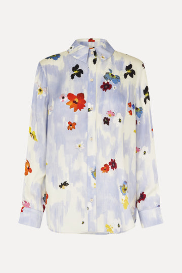 Stine Goya UK Long Sleeve Shirt Shirt Skyfall Flowers