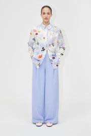 Stine Goya UK Long Sleeve Shirt Shirt Skyfall Flowers