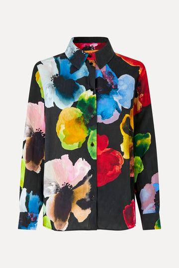 Stine Goya UK Long Sleeve Shirt Shirt Watercolor Bloom