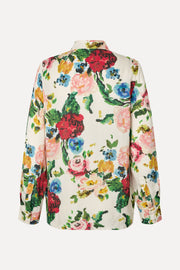 Stine Goya UK Long Sleeve Shirt Top Ephemeral Bloom