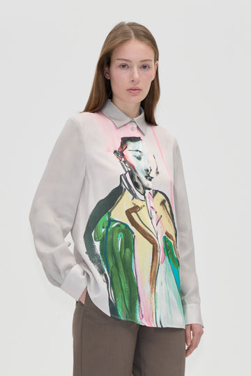 Stine Goya UK Long Sleeve Shirt Top The Achiever