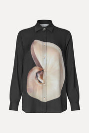 Stine Goya UK Long Sleeve Shirt Top Pearl Of Order