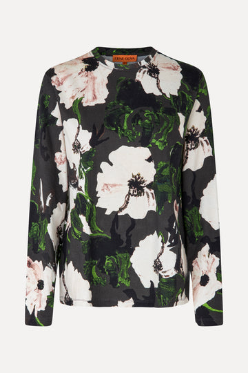 Stine Goya UK Long Sleeve Top Top Umber Windflower