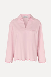 Stine Goya UK Long Sleeve Tunic Top Top Muted Blush