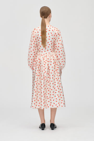 Stine Goya UK Long Sleeve Voluminous Dress Dress Ditzy Petunia