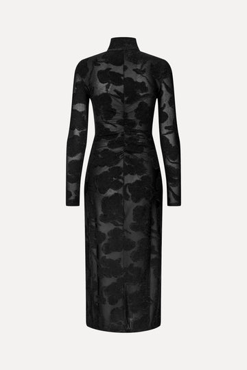 Stine Goya UK Long Sleeve Zip Dress Dress Black Petunias