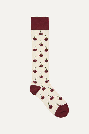 Stine Goya UK Long Socks Accessories Cherries