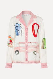 Stine Goya UK Loose Long Sleeve Shirt Top Camp Stine Goya