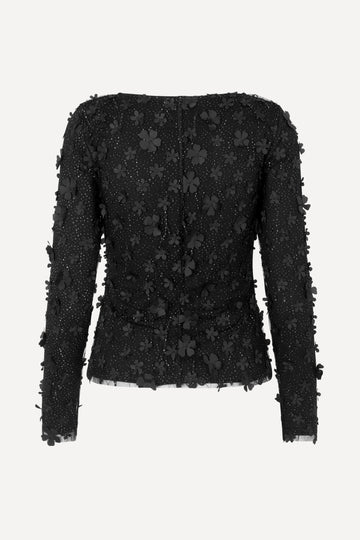 Stine Goya UK Maite Blouse Top 1999 Black