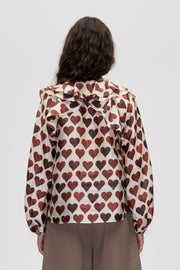 Stine Goya UK Multi Ruffle Raglan Top Top Hearts