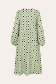 Stine Goya UK Nini Dress Dress 3077 Lilac Graphic Check