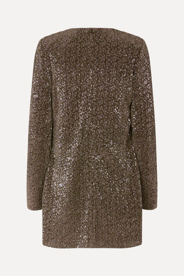 Odis Dress - Holographic Sequin - Stine Goya UK Odis Dress - Holographic Sequin - Stine Goya UK