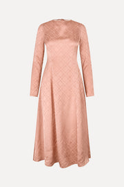 Stine Goya UK Open Back Midi Dress Dress Sakura Check