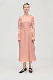 Stine Goya UK Open Back Midi Dress Dress Sakura Check