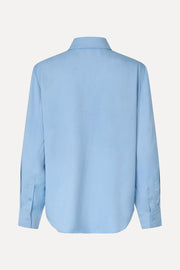 Stine Goya UK Oversized Shirt Top Sky Blue