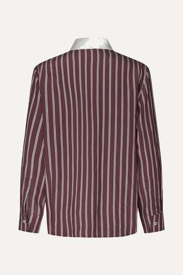Stine Goya UK Oversized Shirt Top Uniform Stripes