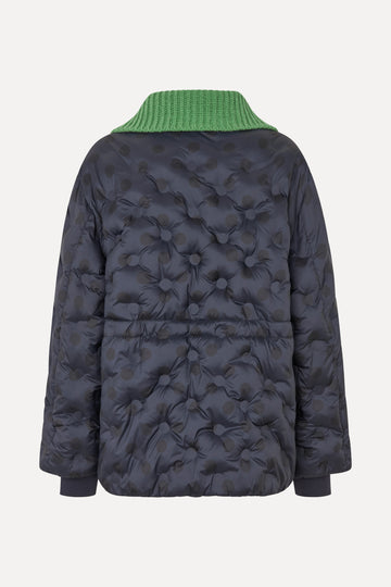 Stine Goya UK Padded Jacket Outerwear Navy Polka