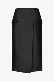Stine Goya UK Pencil Midi Skirt Skirt Black