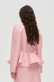 Stine Goya UK Peplum V Neck Jacket Jacket Haze Pink