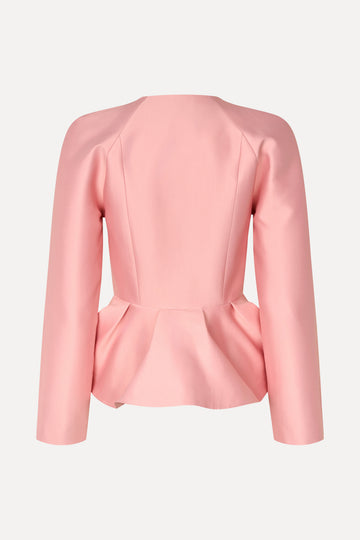 Stine Goya UK Peplum V Neck Jacket Jacket Haze Pink